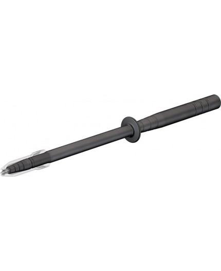 Puntale di misura di sicurezza 2mm con punta in acciaio.