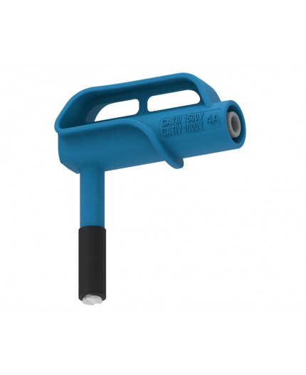 Safety magnetic adapter with magnetic head Ø6,6mm. and Ø4mm. socket.