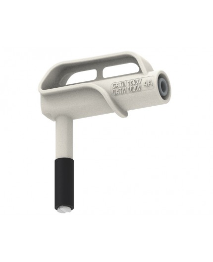 Safety magnetic adapter with magnetic head Ø6,6mm. and Ø4mm. socket.